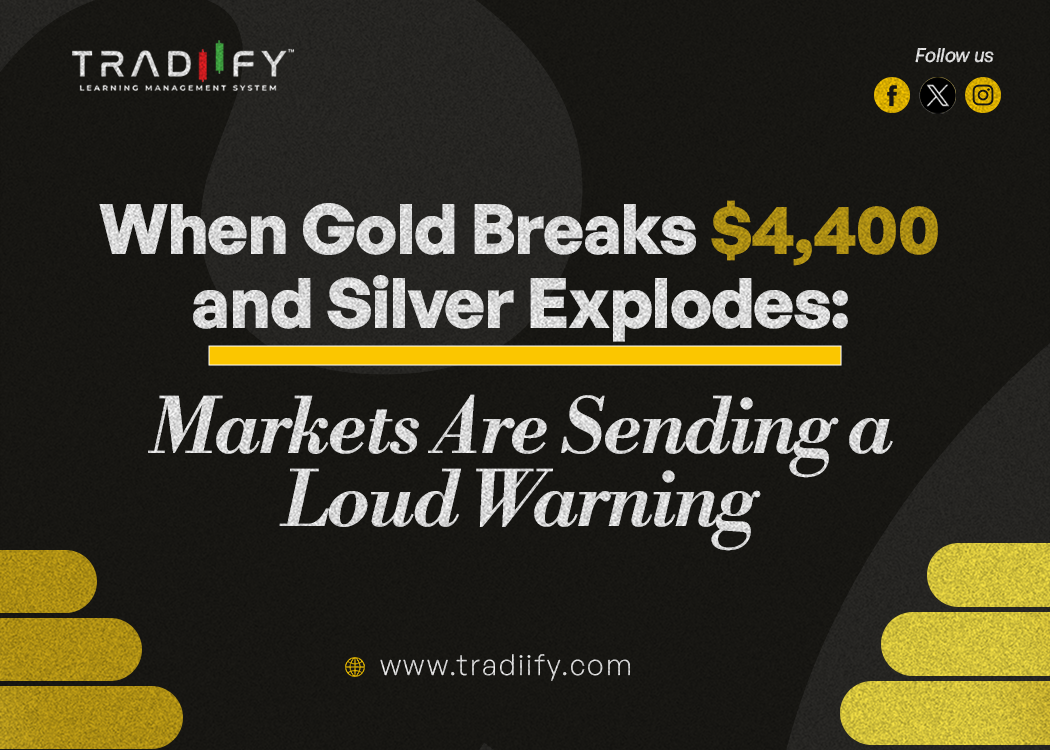 When Gold Breaks $4,400 and Silver Explodes: Markets Are Sending a Loud Warning